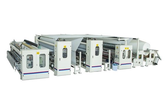 PLC automático da máquina da fatura de papel higiênico controle programável operação fácil