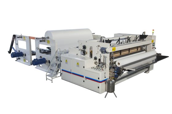 Mure o tipo eficiência elevada 0-230 M da máquina da fabricação do papel higiênico/minuto